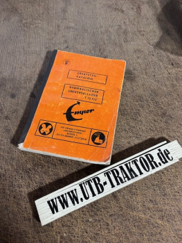 Ersatzteil-Katalog Hydraulischer Universallader T 157/2 Empor Original